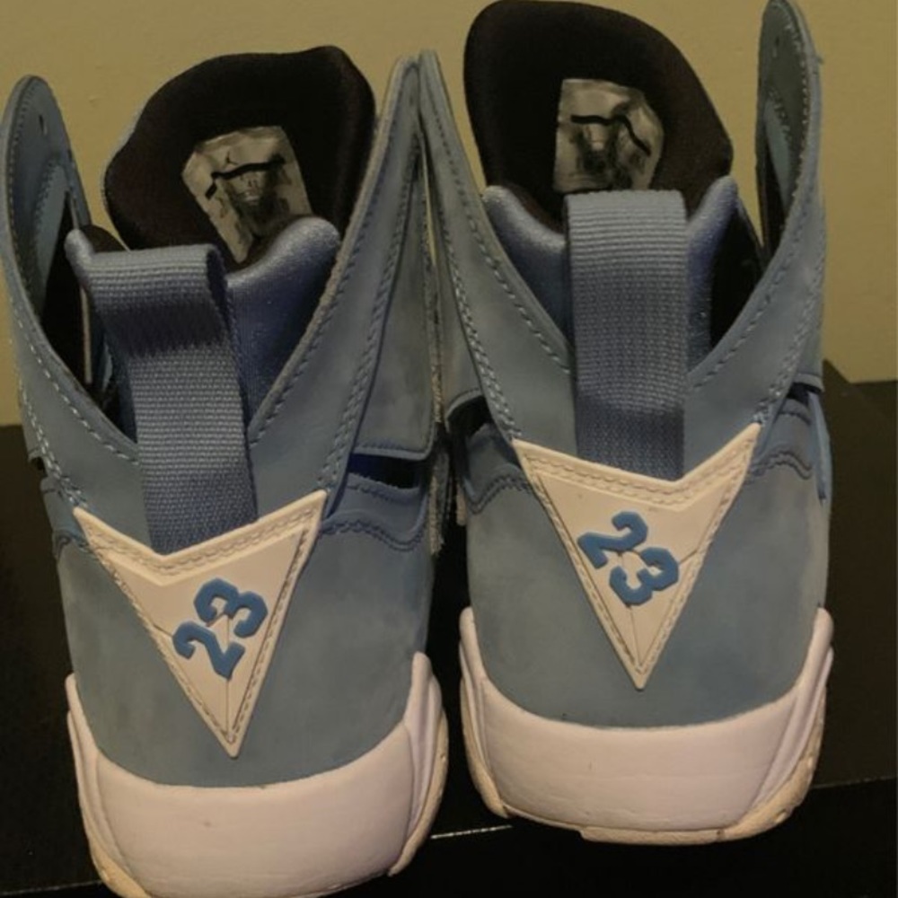 University Blue Jordan 7s - Picture 3 of 3